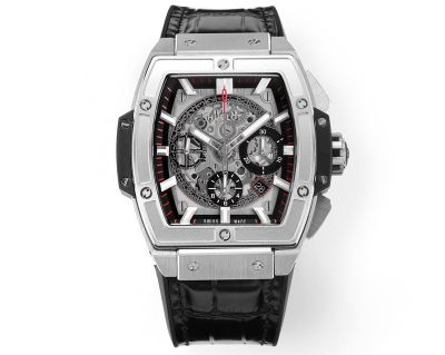 Hublot SPIRIT OF BIG BANG Silver 45mm Watch hublot laferrari replica
